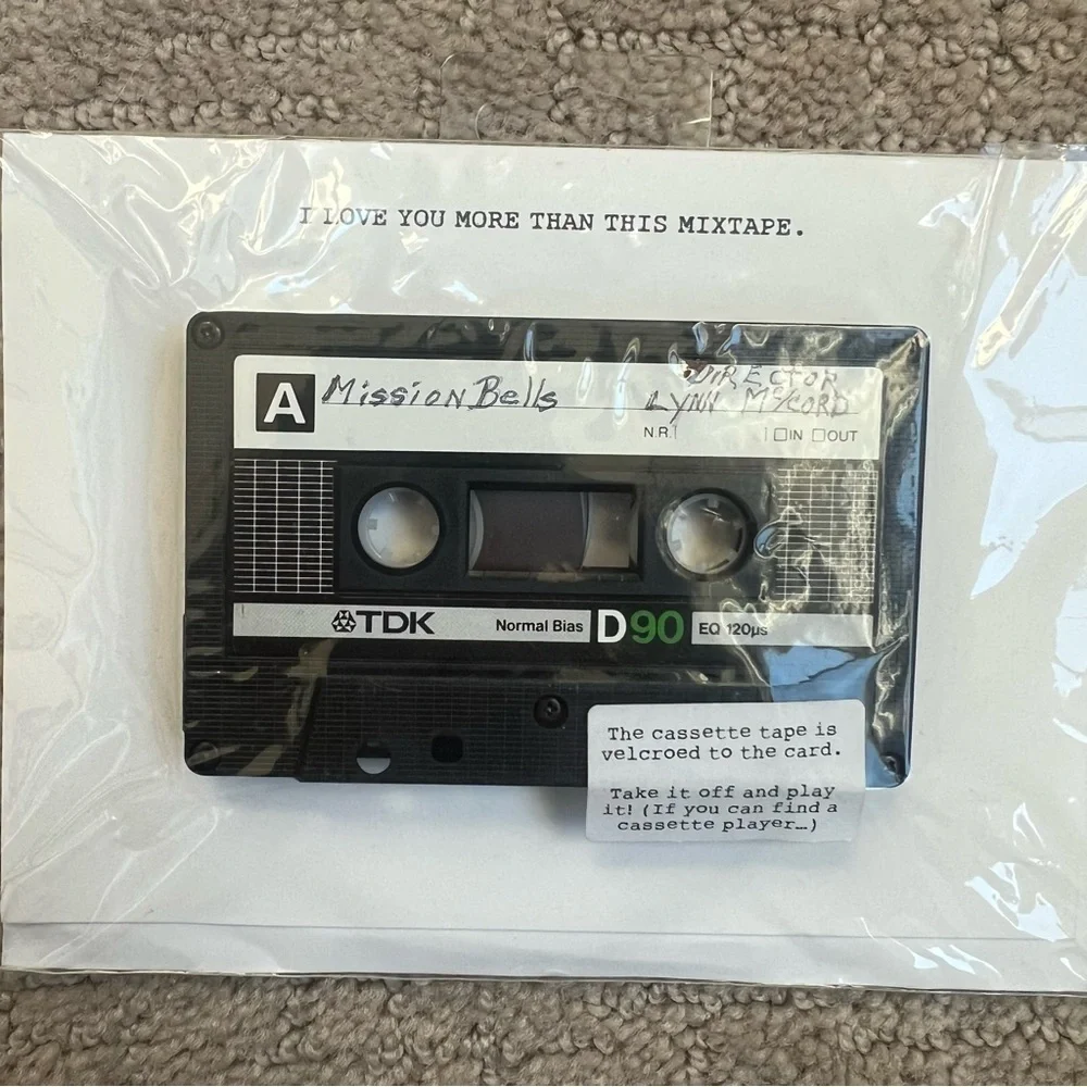 Cassette Mixtape Greeting Cards